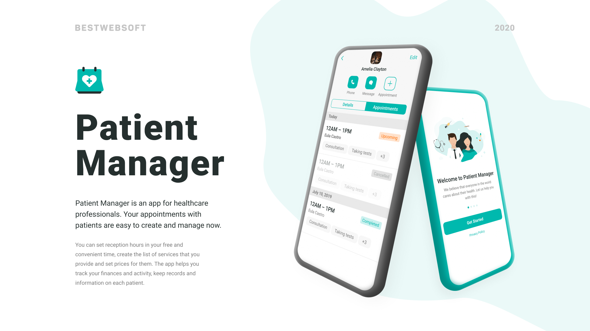 patient manager – the app for health care professionals screenshot 1