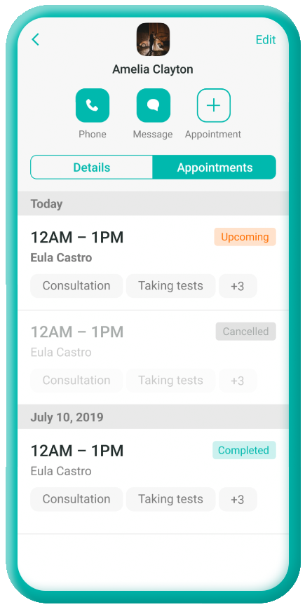 patient manager screen 7